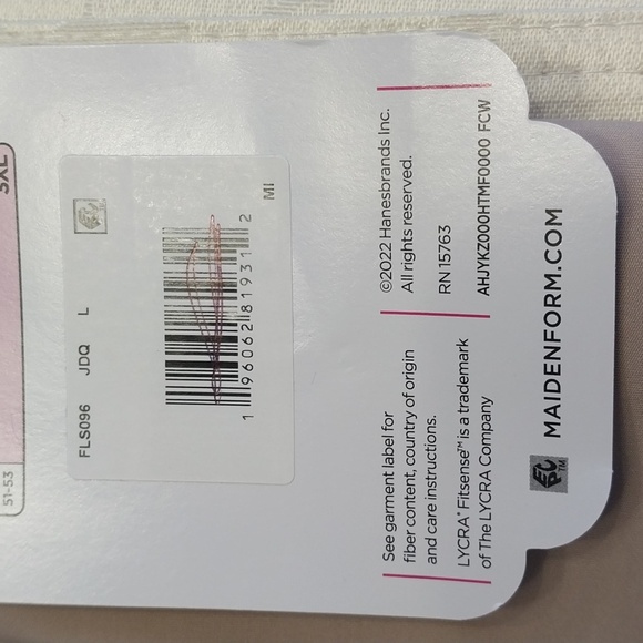 Maidenform NWT Shapewear Sculpts Ultra Firm Shaping Cami FLS096 Size Large Blush - Picture 8 of 12